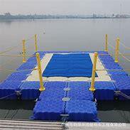 Blue Floating Docks Cube