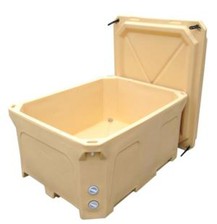 Big Plastic Cooler For Fishing Or Seafood