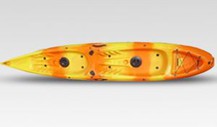 Double Plastic Kayak For Hot Sale