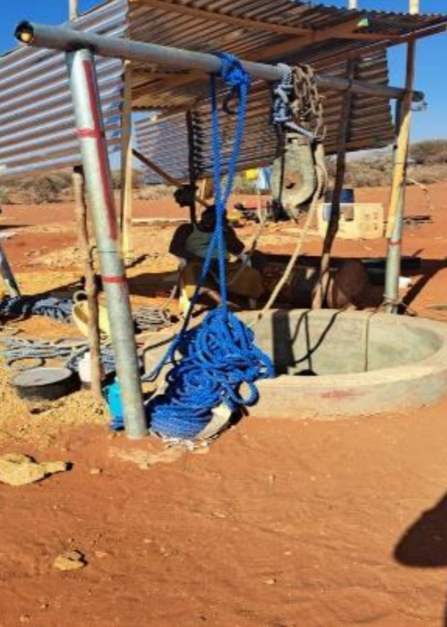 Community Borehole in Arrafat Village - Middle Shabelle region -Somalia